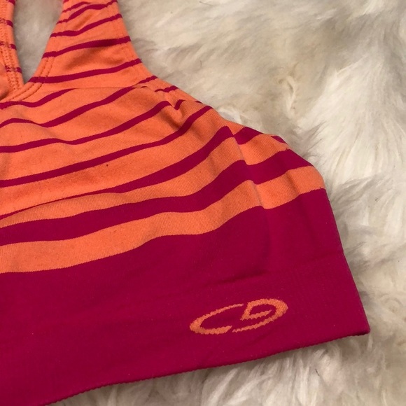 CHAMPION STRIPED SPORTS BRA size Xs - Picture 2 of 3
